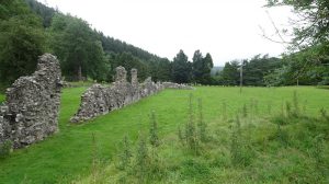 Ruins of Abbey Cwm Hir